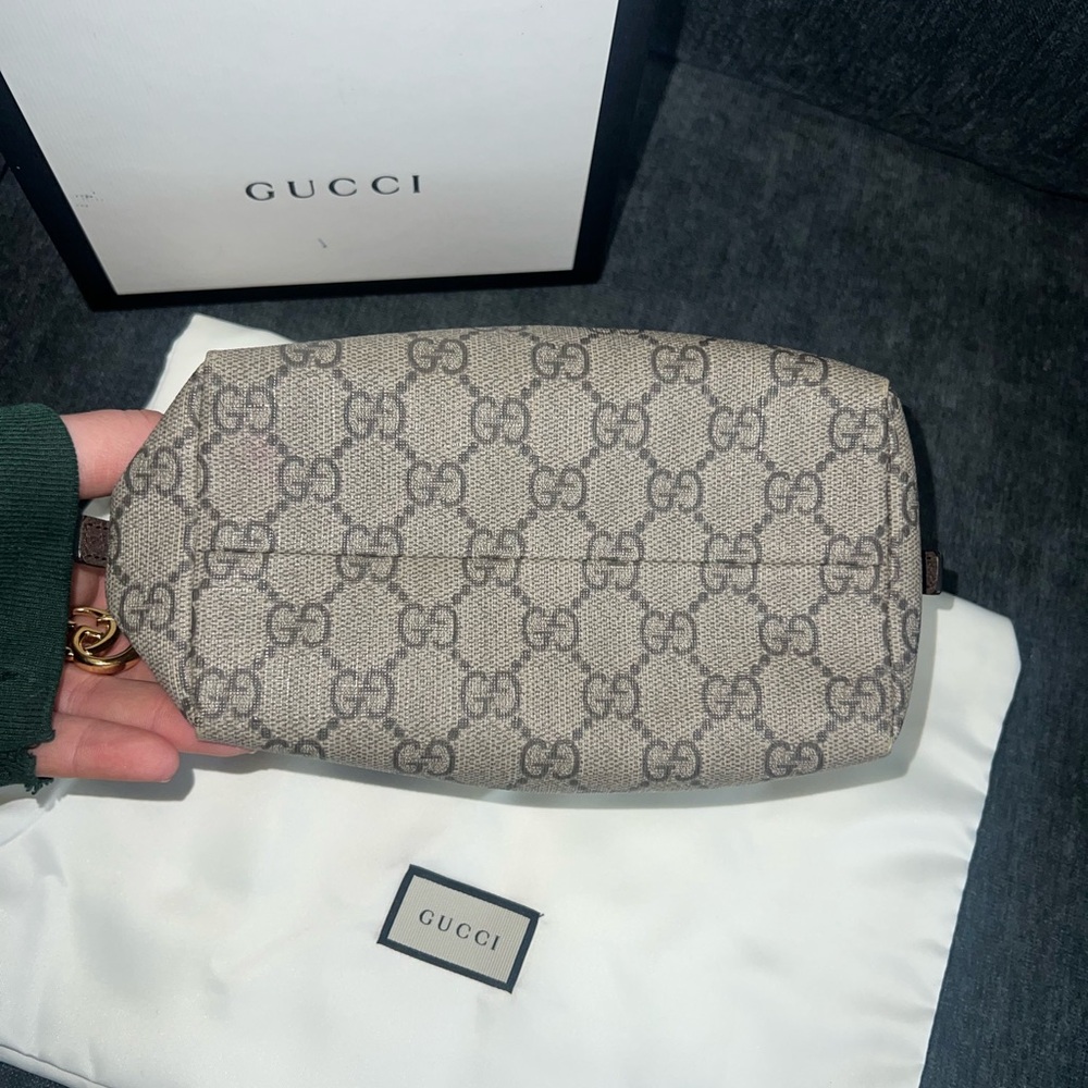 SOLD ‼️ Gucci Ophidia GG Coated Canvas Cosmetic Pouch - Picture 5 of 14